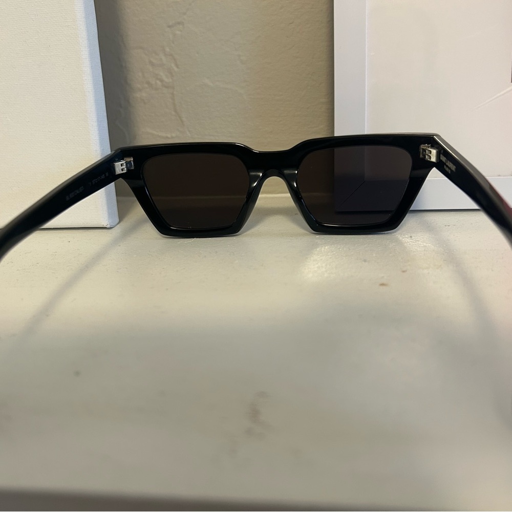 Saint Laurent 633 Cat Eye Black Sunglasses - Picture 5 of 8